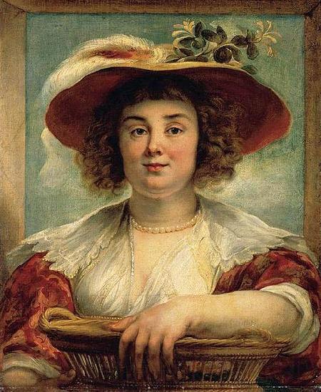 Jacob Jordaens Portrait of the Artist's Daughter Elizabeth Spain oil painting art